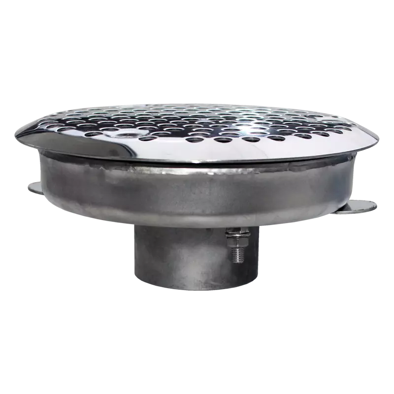 Водозабор с сетчатой крышкой Ø160 (внутр. 2″) универсальный