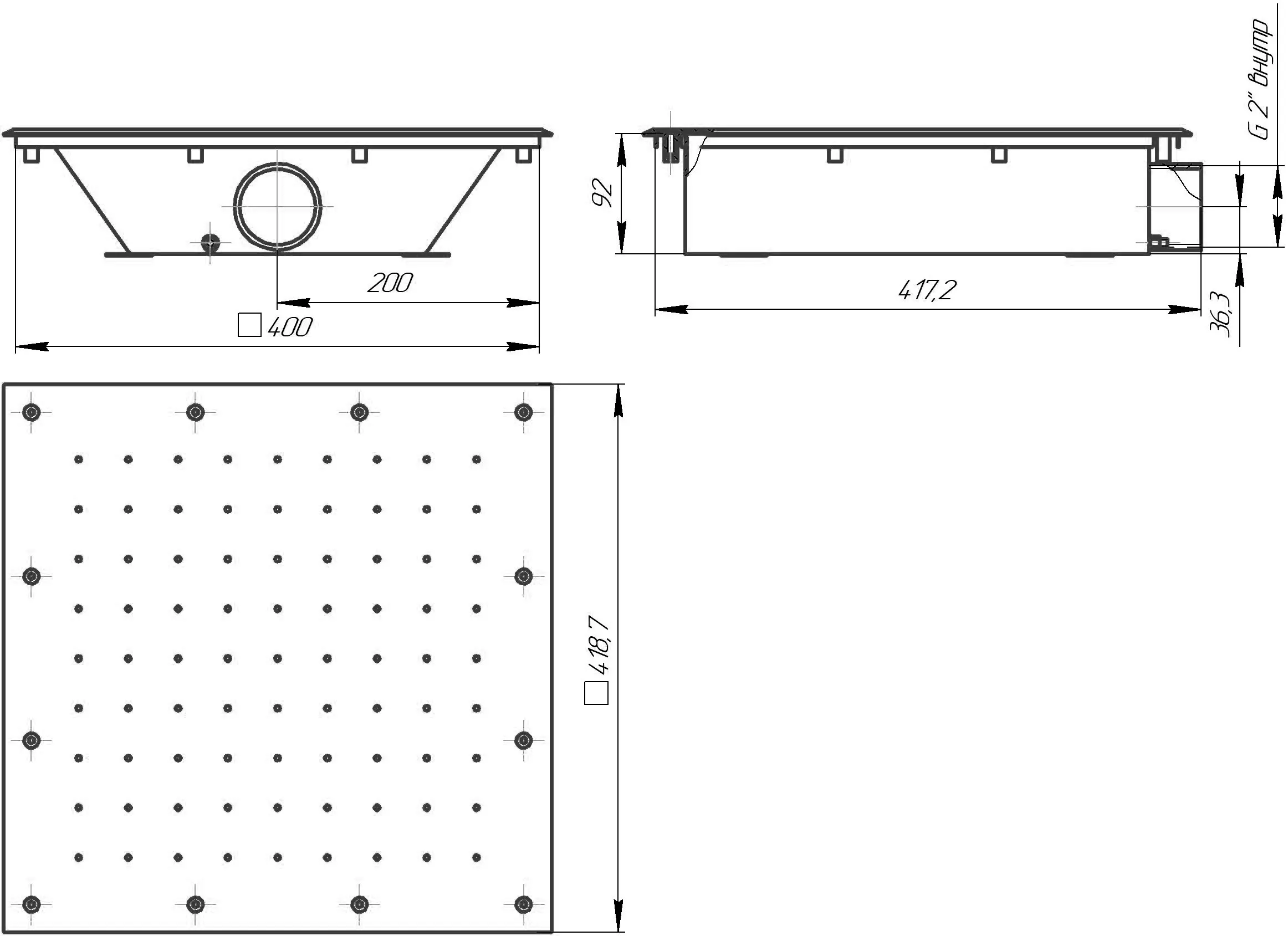 Гейзер квадратный 400×400 (Плитка)