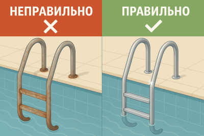 Как избежать коррозии в бассейне.