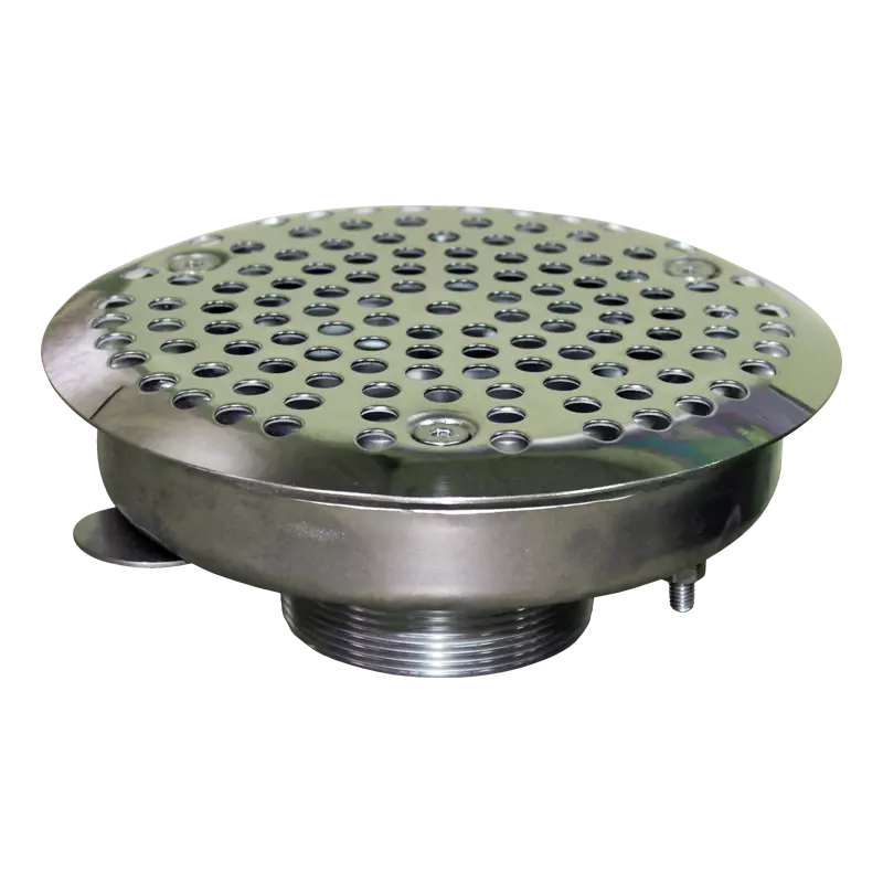 Водозабор с сетчатой крышкой Ø160x100 (наружн. 2,5″) универсальный