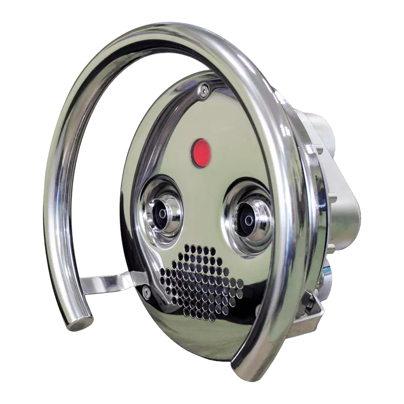 Противоток (закладная+панель лицевая) 75 м³/час с пневмокнопкой