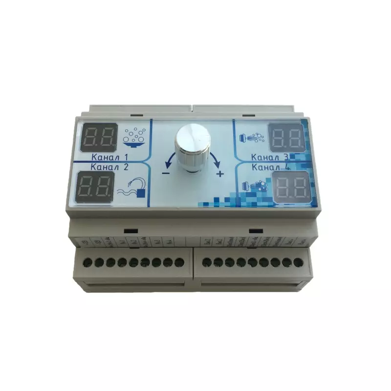 Блок управления с таймером для аттракционов