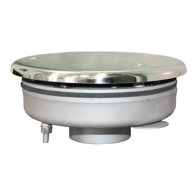 Водозабор с антивихр. крышкой Ø160x100 (внутр. 2″) пленка