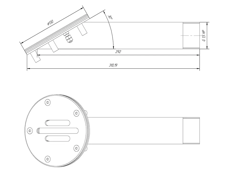 Форсунка подающая "искусственное течение", пленка
