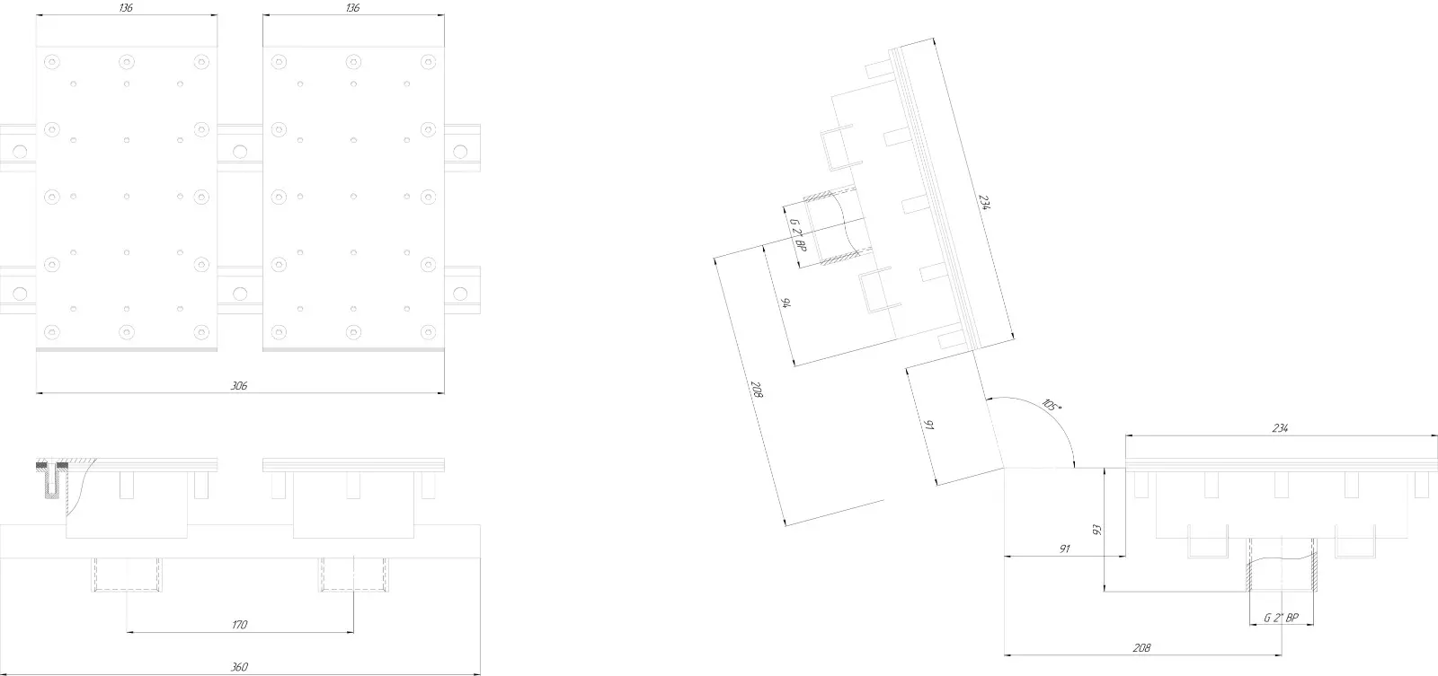 Сиденье аэромассажное под пленку