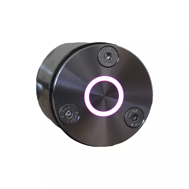 Пьезокнопка с закладной и блоком управления D50мм