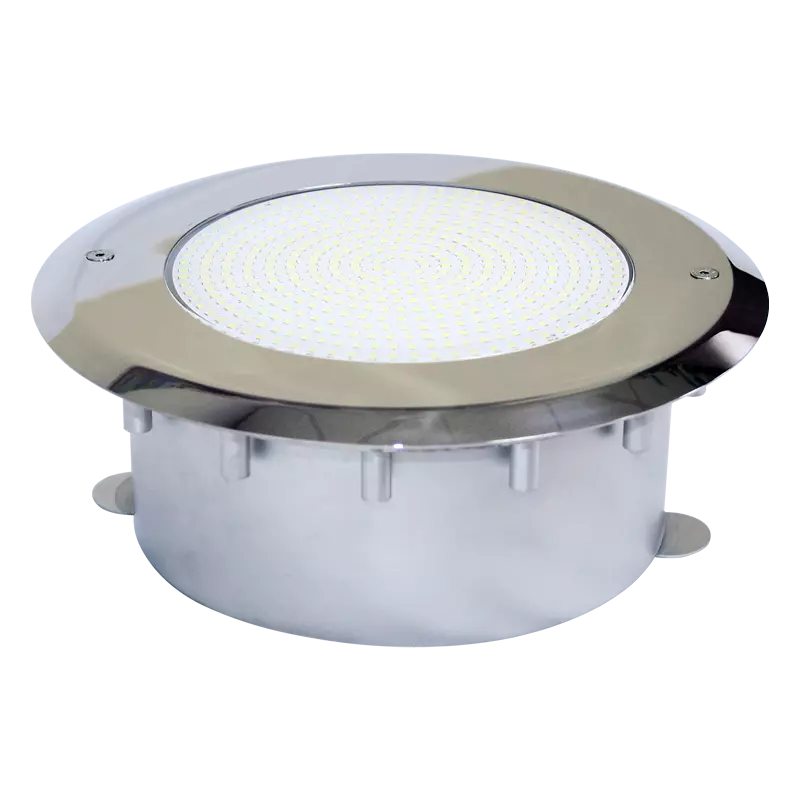 Прожектор светодиодный Slim 25 Вт ”Холодный белый” 12В из нержавеющей стали с глубокой закладной, универсальный