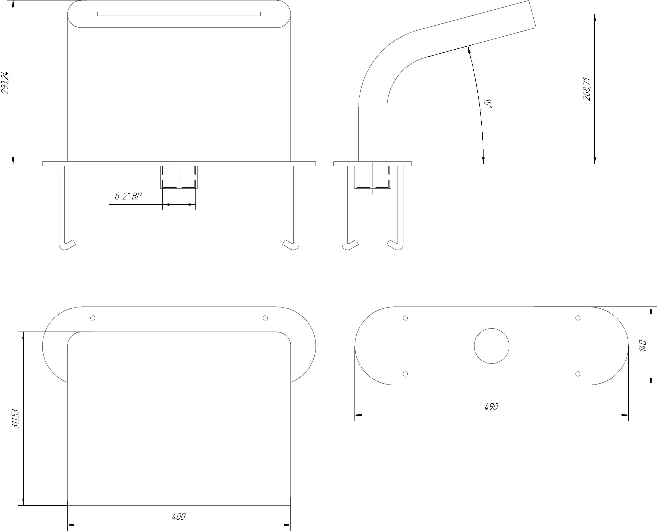 Водопад «Линда мини»