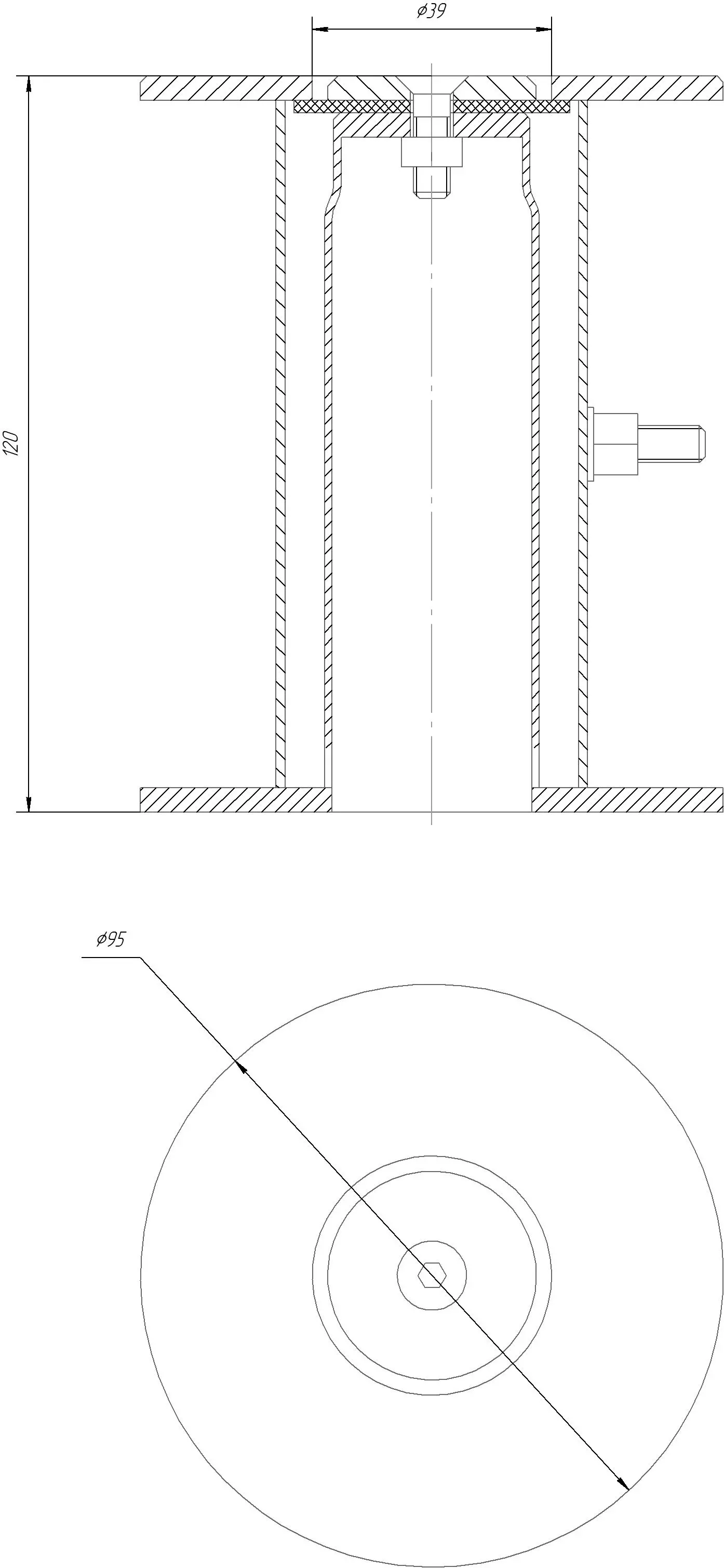Анкер горизонтальный