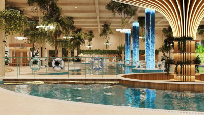 Рекордный размах и умные технологии: в Екатеринбурге открыт самый большой крытый переливной бассейн в России.